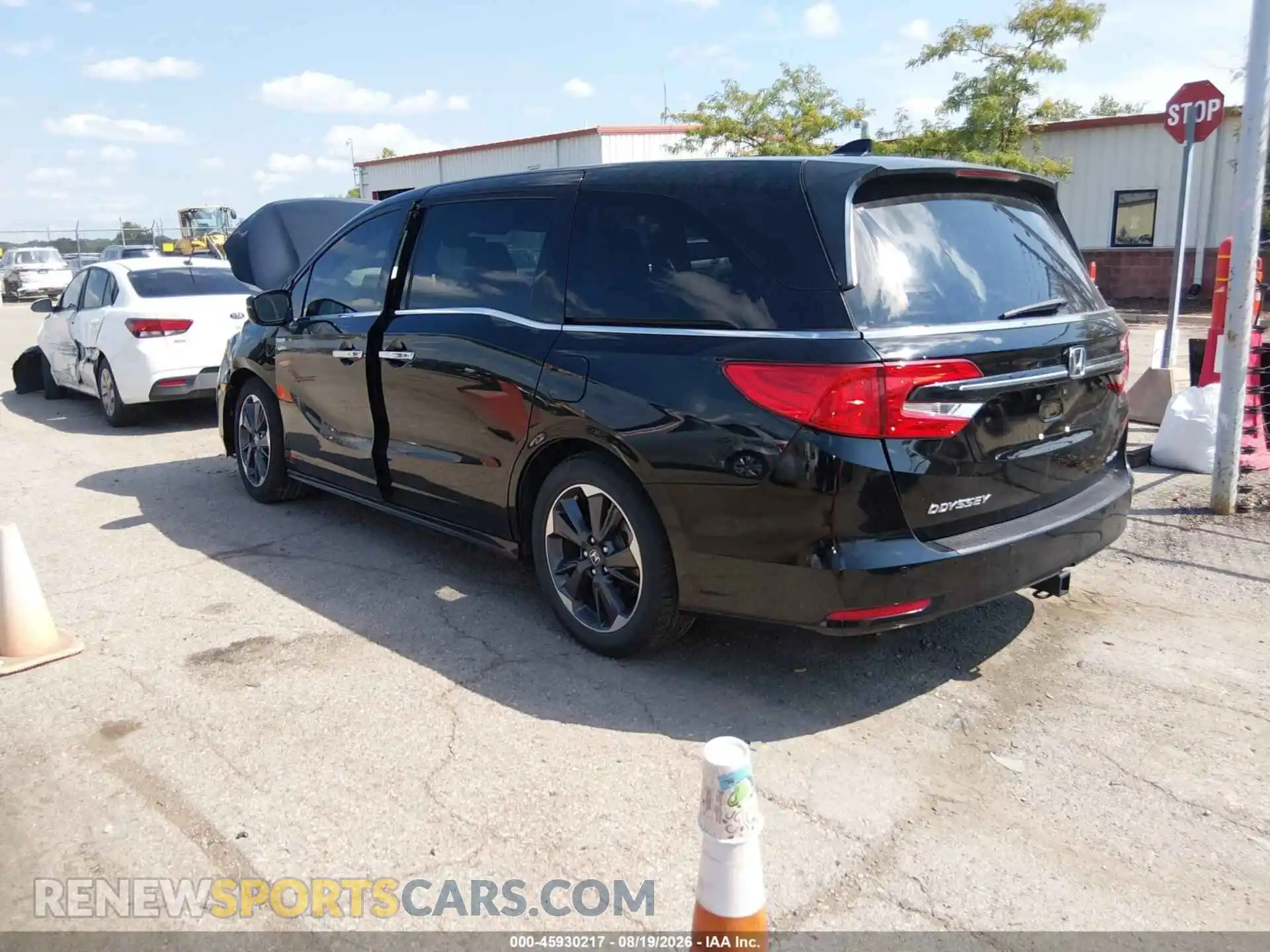3 Фотография поврежденного автомобиля 5FNRL6H9XNB051602 HONDA ODYSSEY 2022
