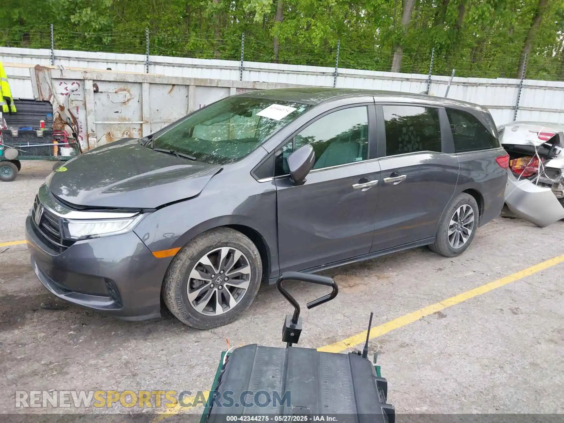 2 Photograph of a damaged car 5FNRL6H60PB024336 HONDA ODYSSEY 2023