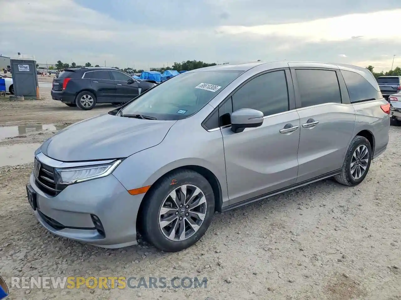 1 Photograph of a damaged car 5FNRL6H60PB033019 HONDA ODYSSEY 2023