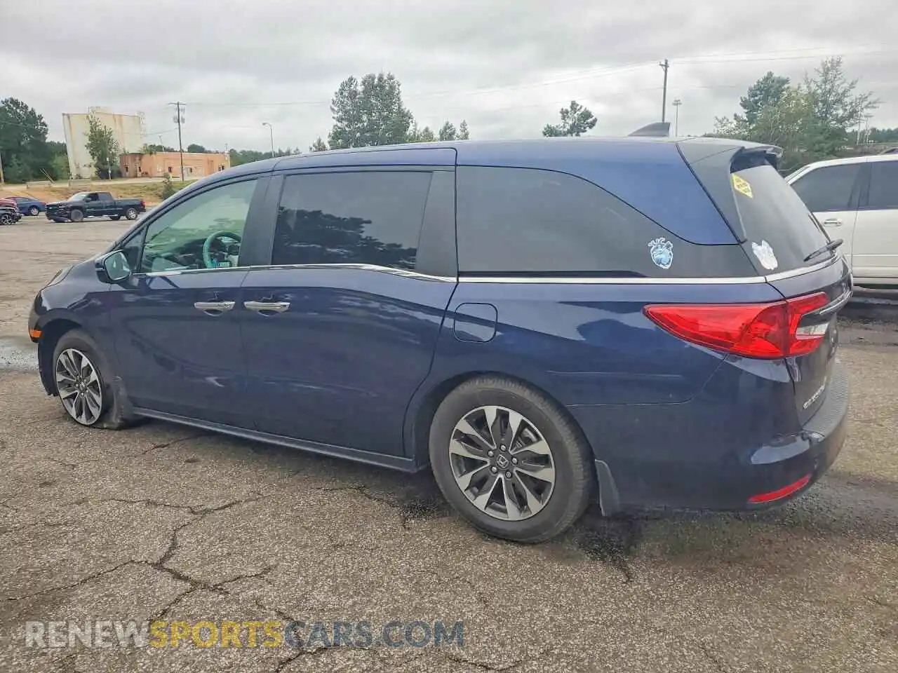 2 fotografías del automóvil dañado 5FNRL6H60PB064111 HONDA ODYSSEY 2023