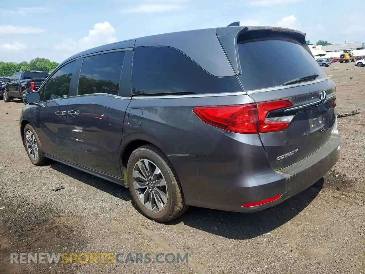 2 Photograph of a damaged car 5FNRL6H61PB042635 HONDA ODYSSEY 2023