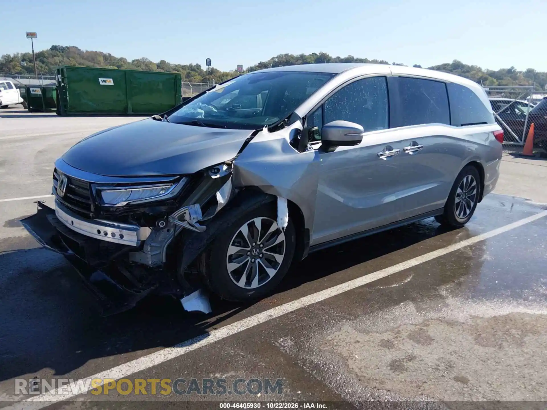 2 Photograph of a damaged car 5FNRL6H61PB042943 HONDA ODYSSEY 2023