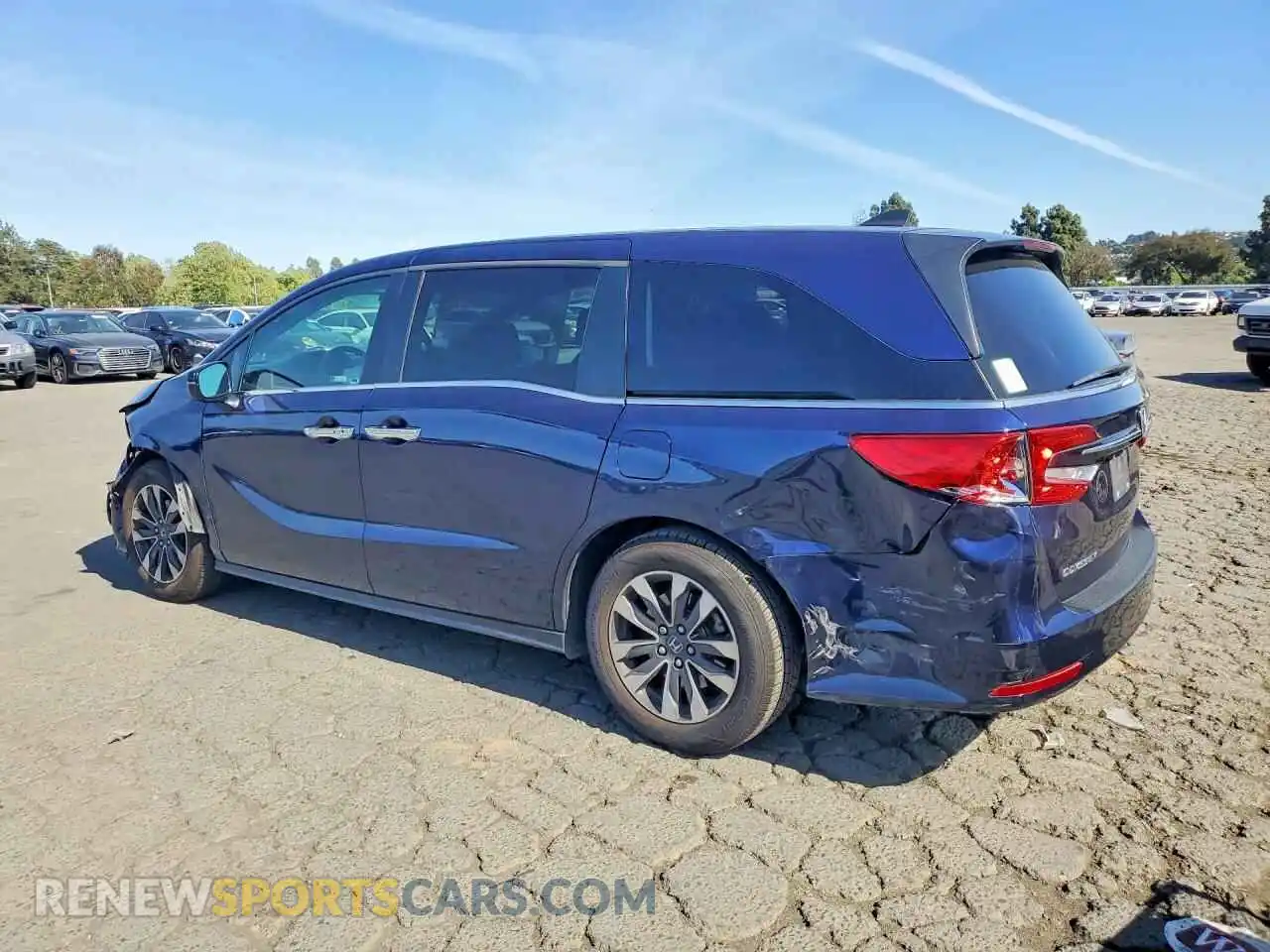 2 Фотография поврежденного автомобиля 5FNRL6H61PB055045 HONDA ODYSSEY 2023