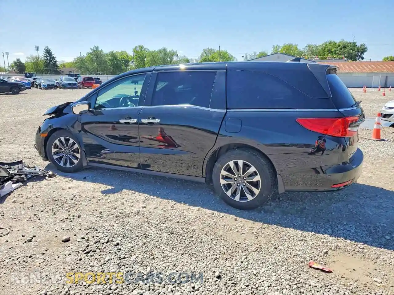 2 Фотография поврежденного автомобиля 5FNRL6H62PB018750 HONDA ODYSSEY 2023