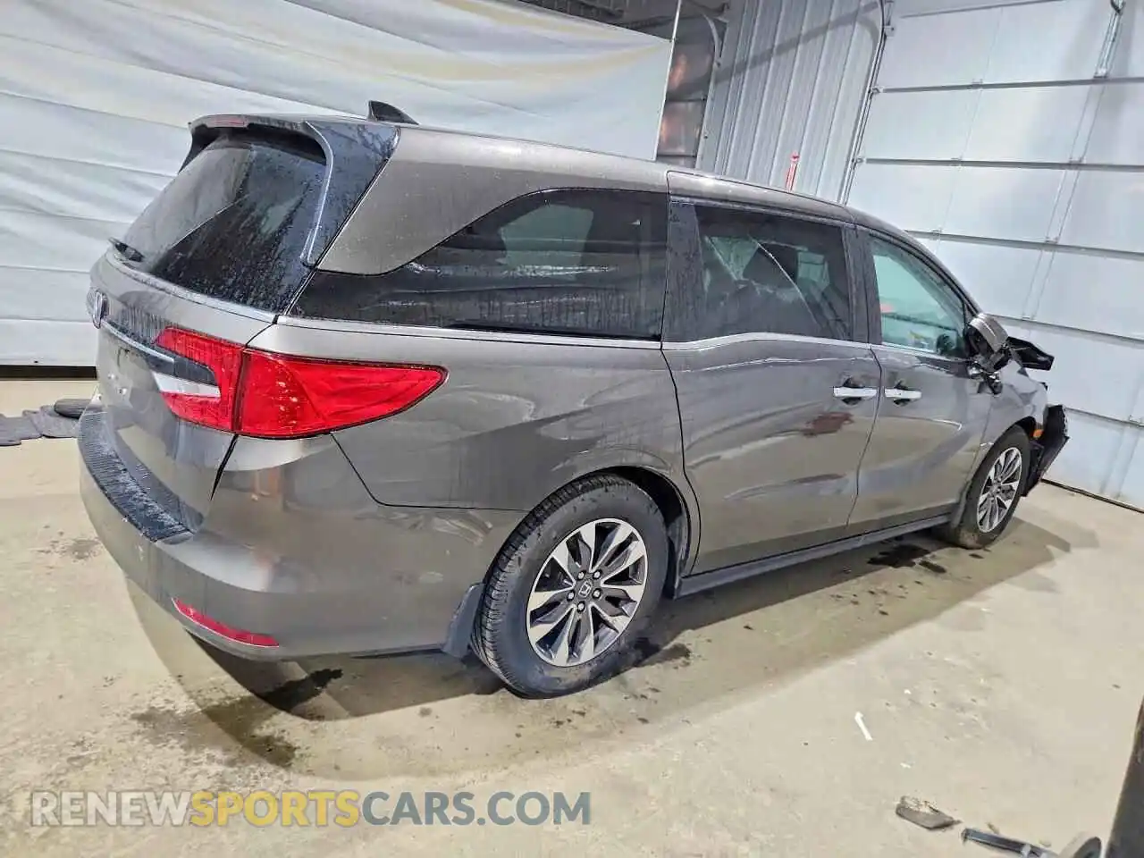 3 fotografías del automóvil dañado 5FNRL6H62PB024242 HONDA ODYSSEY 2023