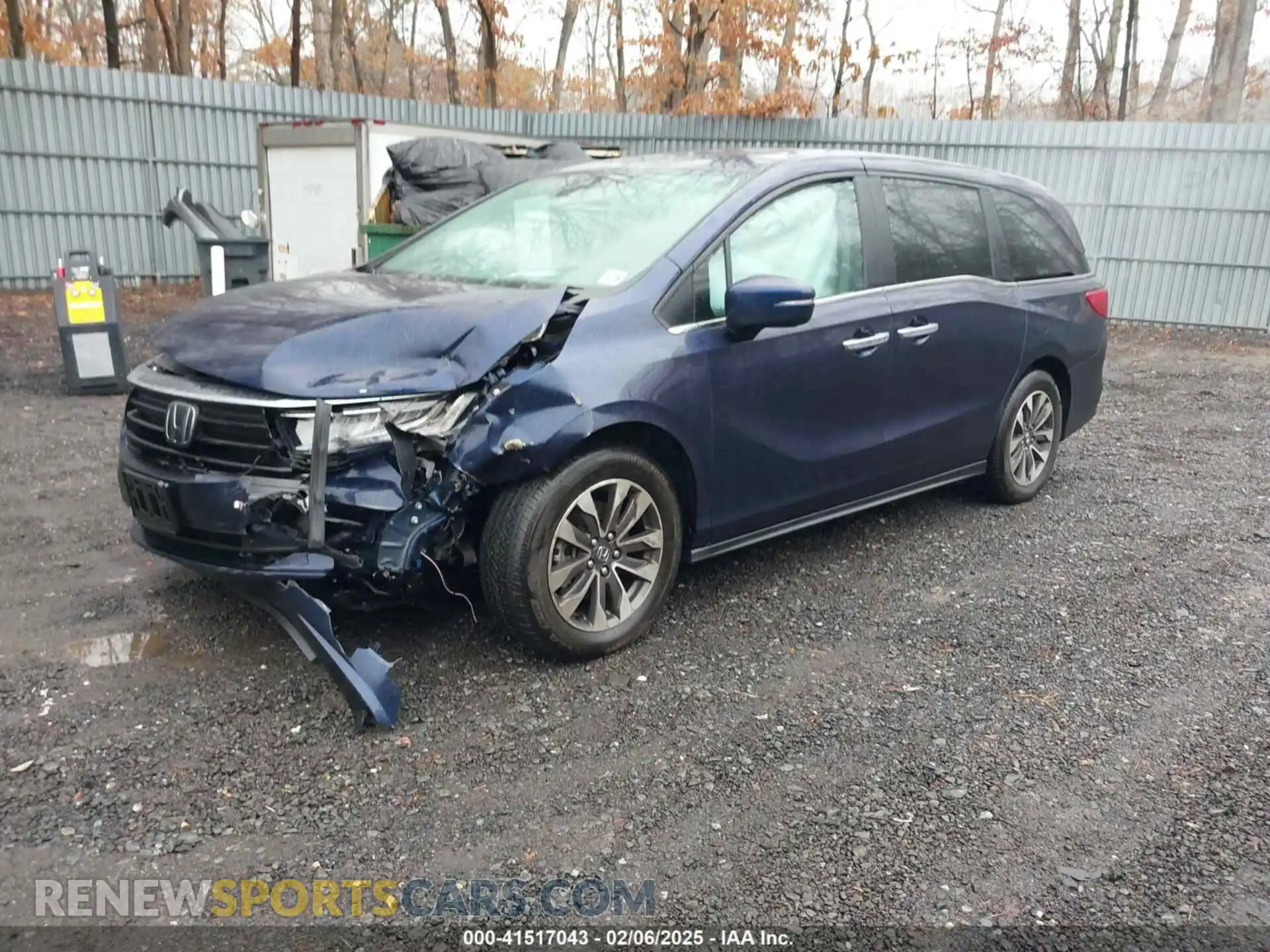 2 Photograph of a damaged car 5FNRL6H62PB036746 HONDA ODYSSEY 2023