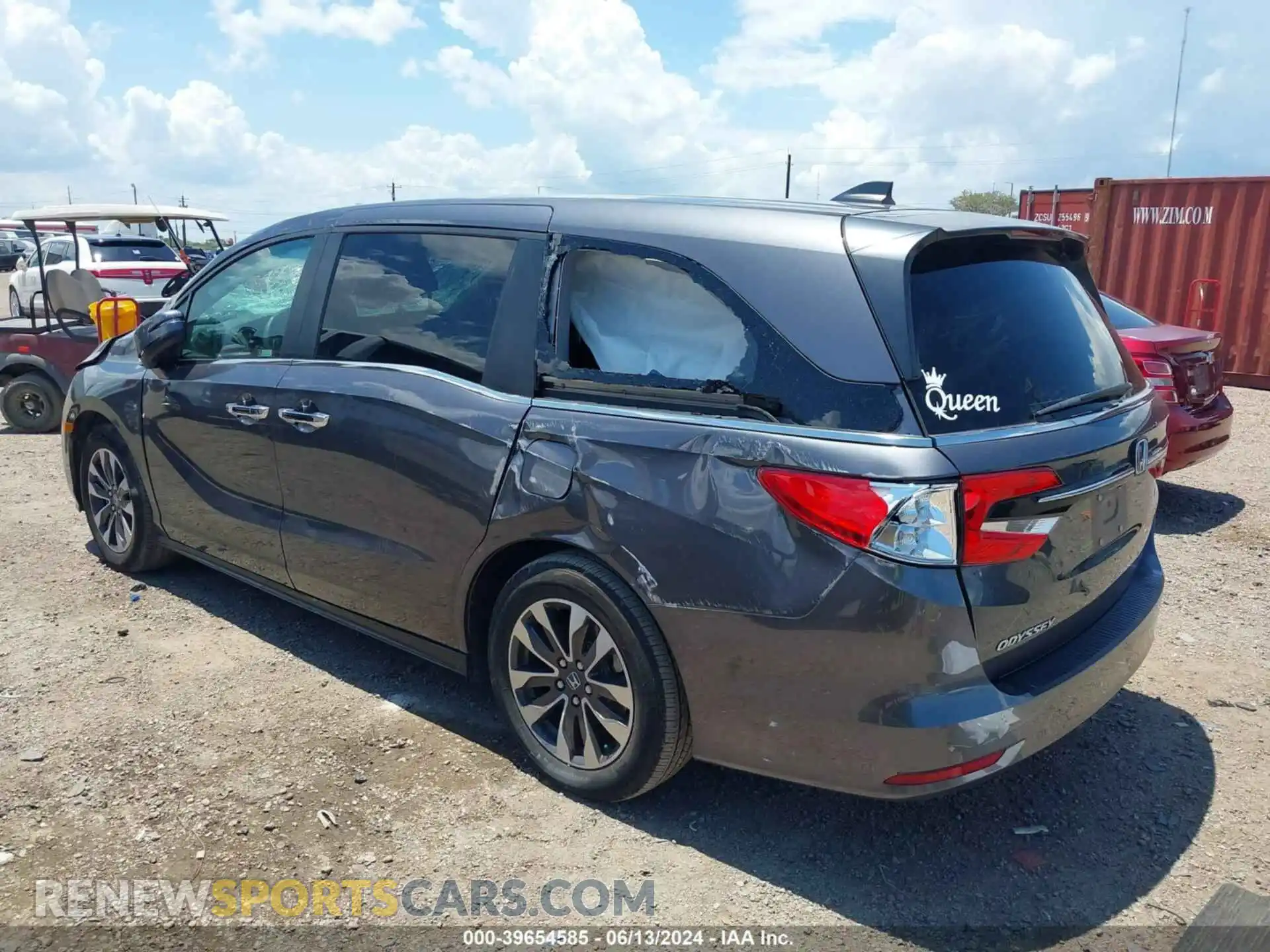 3 Photograph of a damaged car 5FNRL6H62PB053045 HONDA ODYSSEY 2023