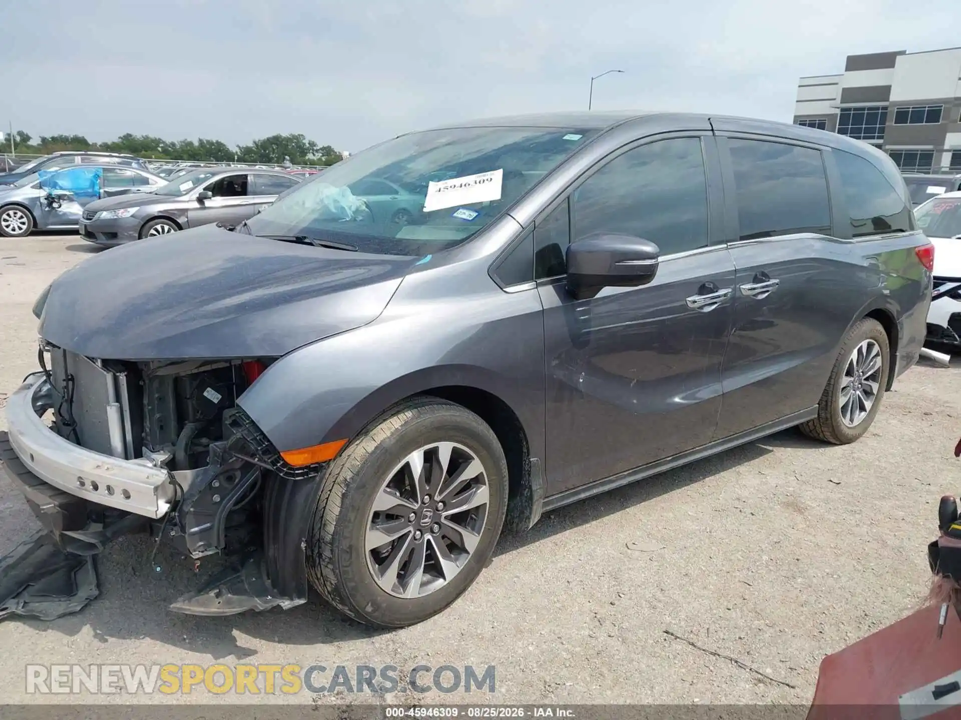 2 Photograph of a damaged car 5FNRL6H62PB065907 HONDA ODYSSEY 2023