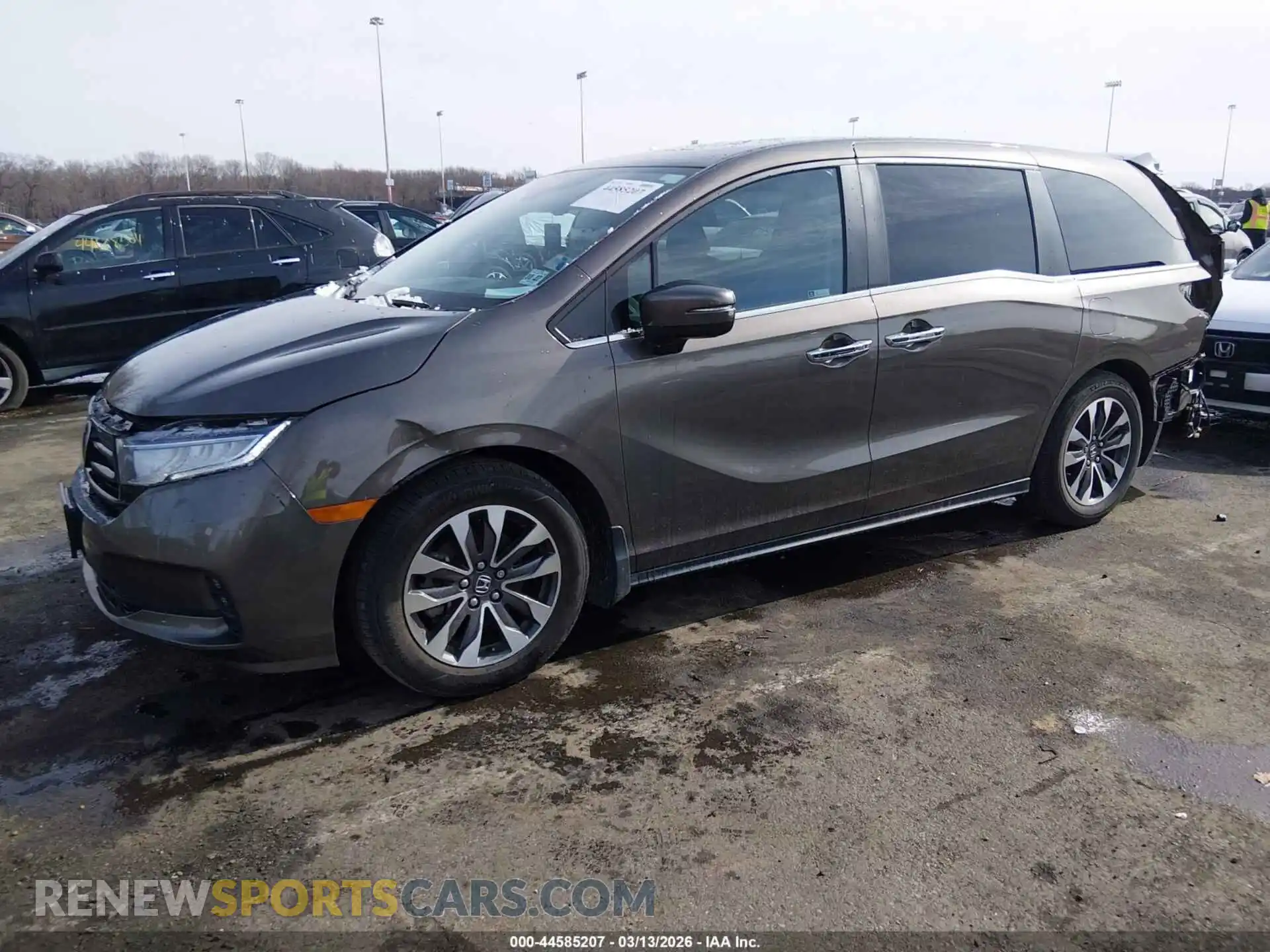 2 Photograph of a damaged car 5FNRL6H64PB015378 HONDA ODYSSEY 2023