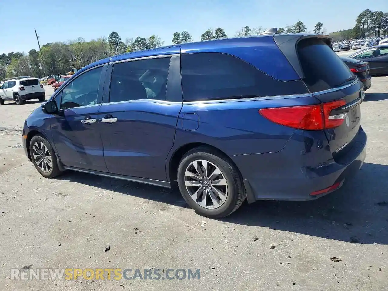 2 Фотография поврежденного автомобиля 5FNRL6H65PB006253 HONDA ODYSSEY 2023