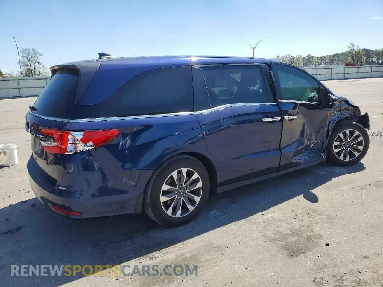 3 Фотография поврежденного автомобиля 5FNRL6H65PB006253 HONDA ODYSSEY 2023