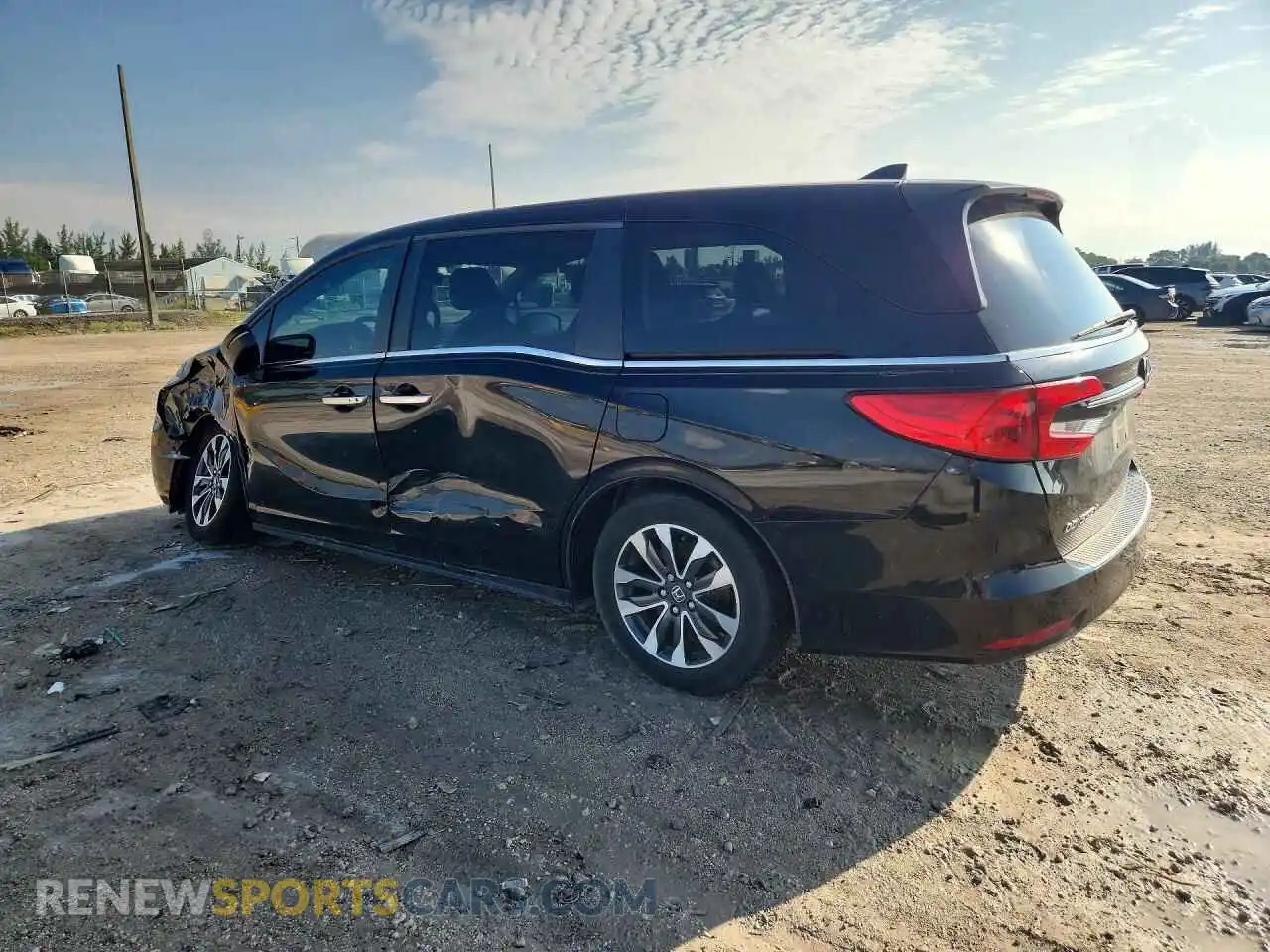 2 Photograph of a damaged car 5FNRL6H65PB006642 HONDA ODYSSEY 2023