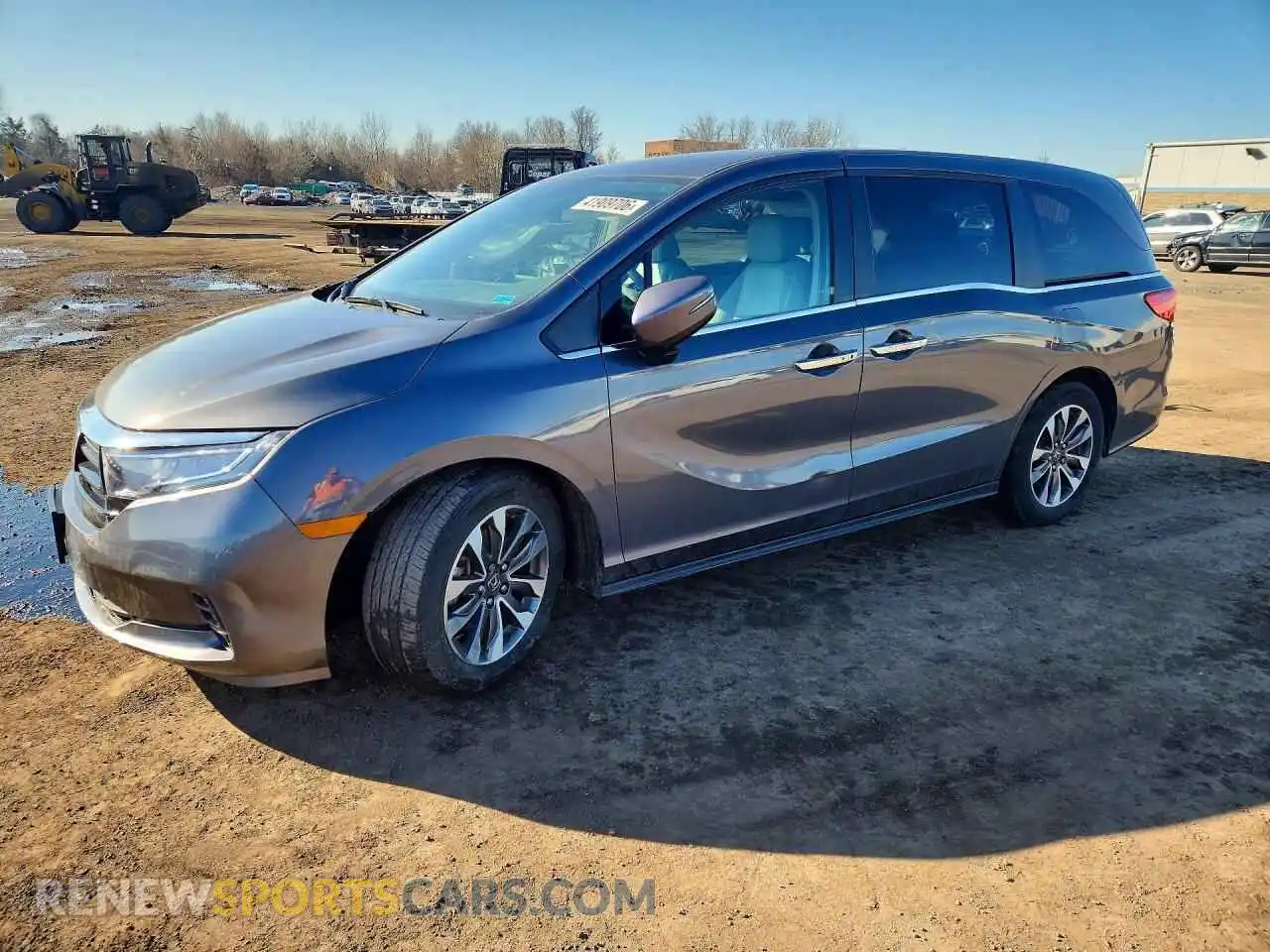 1 Photograph of a damaged car 5FNRL6H65PB028656 HONDA ODYSSEY 2023