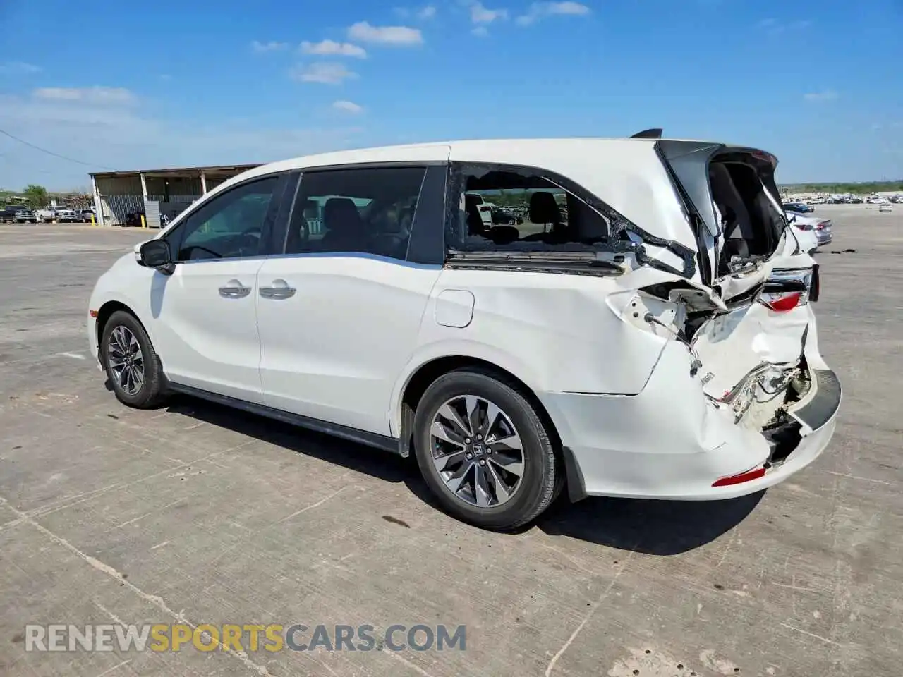 2 Photograph of a damaged car 5FNRL6H65PB035915 HONDA ODYSSEY 2023