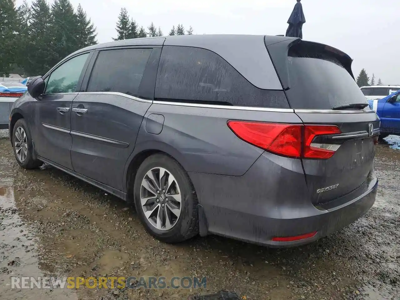 2 Photograph of a damaged car 5FNRL6H65PB043349 HONDA ODYSSEY 2023