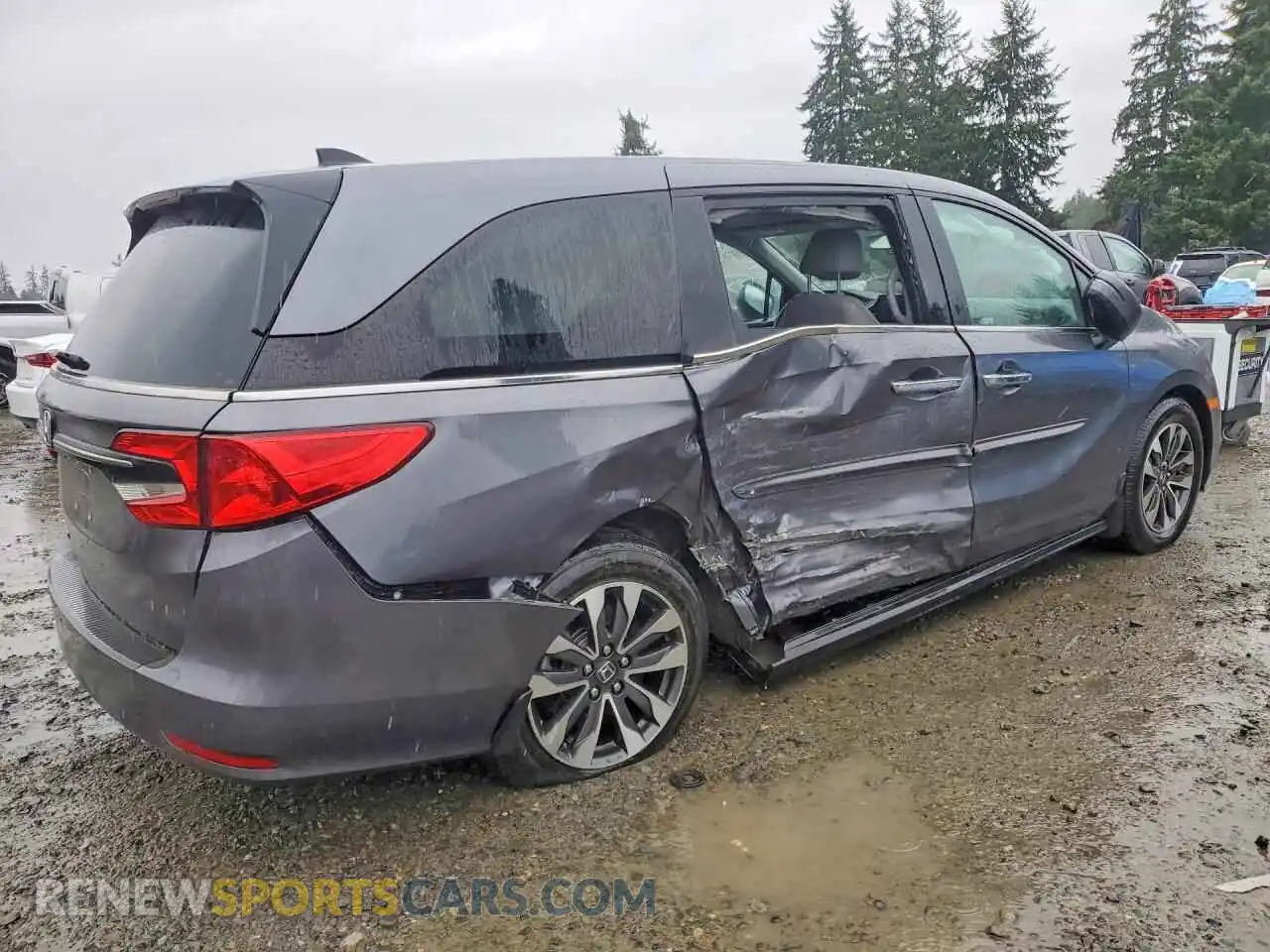 3 Photograph of a damaged car 5FNRL6H65PB043349 HONDA ODYSSEY 2023