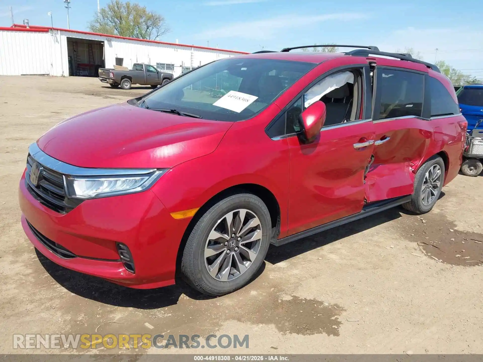 2 Photograph of a damaged car 5FNRL6H65PB068235 HONDA ODYSSEY 2023