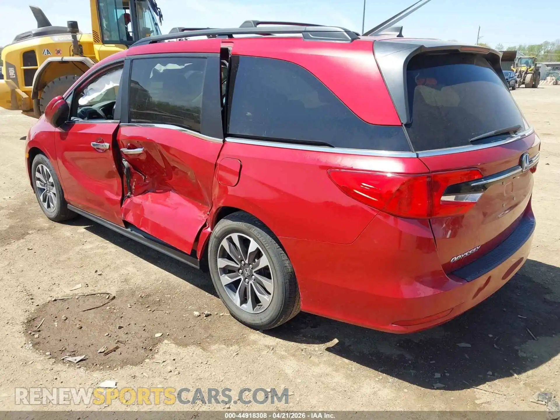3 Photograph of a damaged car 5FNRL6H65PB068235 HONDA ODYSSEY 2023