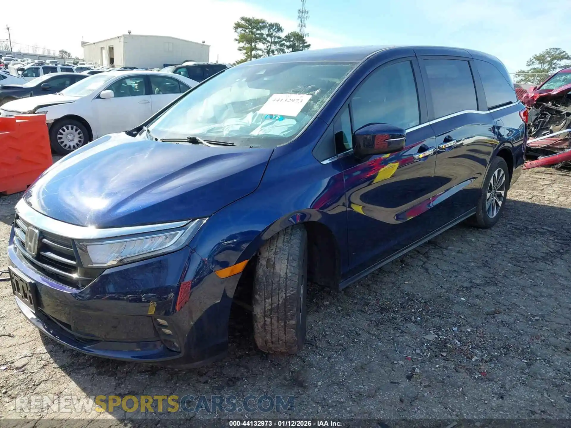 2 Photograph of a damaged car 5FNRL6H66PB010103 HONDA ODYSSEY 2023