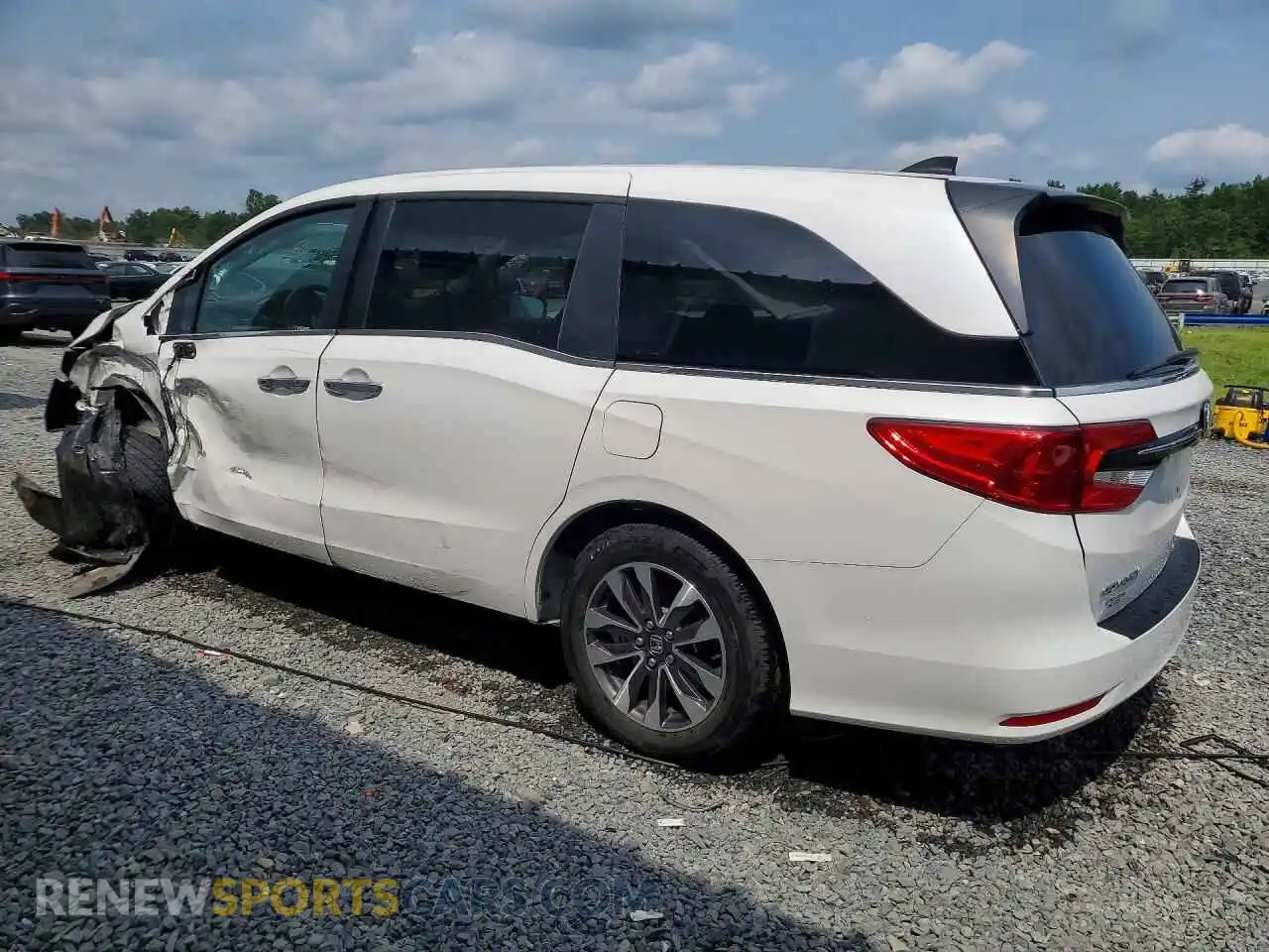 2 Фотография поврежденного автомобиля 5FNRL6H66PB073475 HONDA ODYSSEY 2023