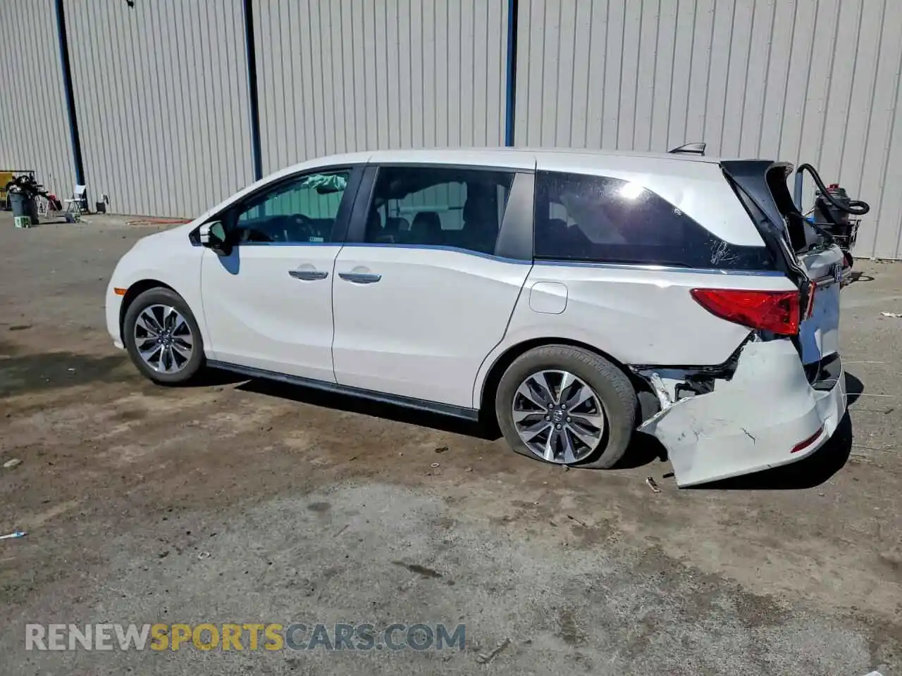 2 Фотография поврежденного автомобиля 5FNRL6H66PB077803 HONDA ODYSSEY 2023