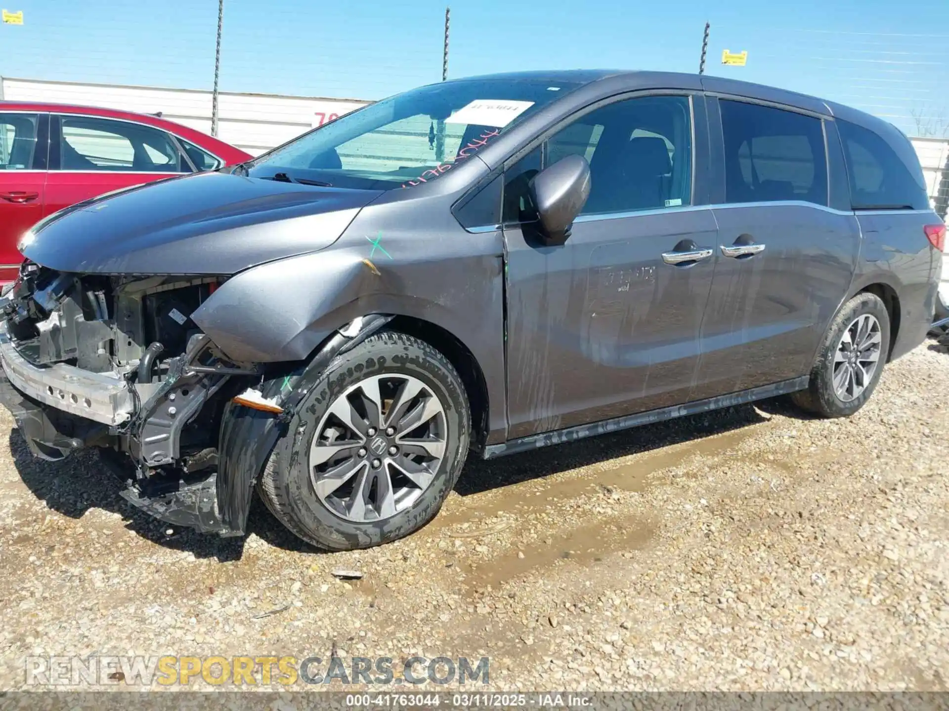 2 Photograph of a damaged car 5FNRL6H67PB042624 HONDA ODYSSEY 2023