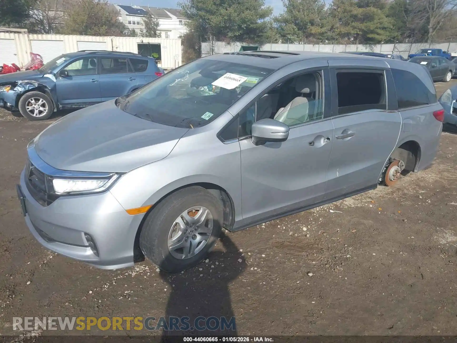 2 Photograph of a damaged car 5FNRL6H67PB061772 HONDA ODYSSEY 2023