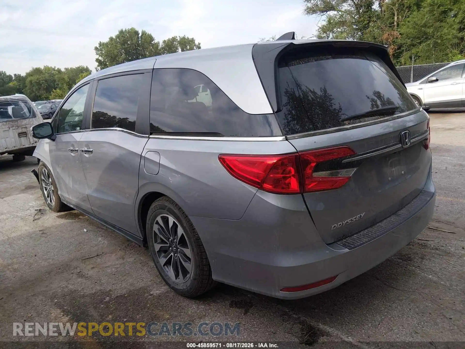 3 Photograph of a damaged car 5FNRL6H68PB011978 HONDA ODYSSEY 2023