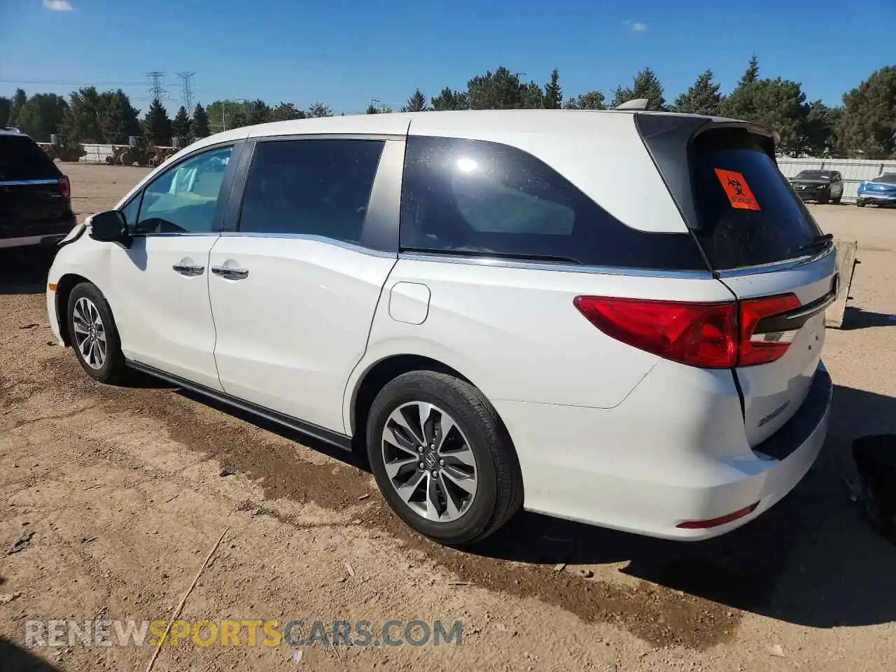 2 Photograph of a damaged car 5FNRL6H68PB029414 HONDA ODYSSEY 2023