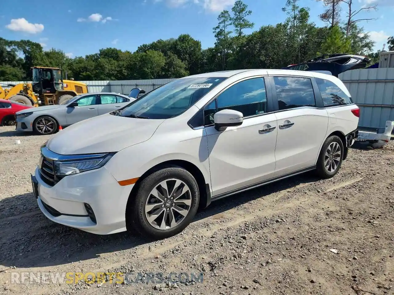1 Photograph of a damaged car 5FNRL6H68PB049596 HONDA ODYSSEY 2023