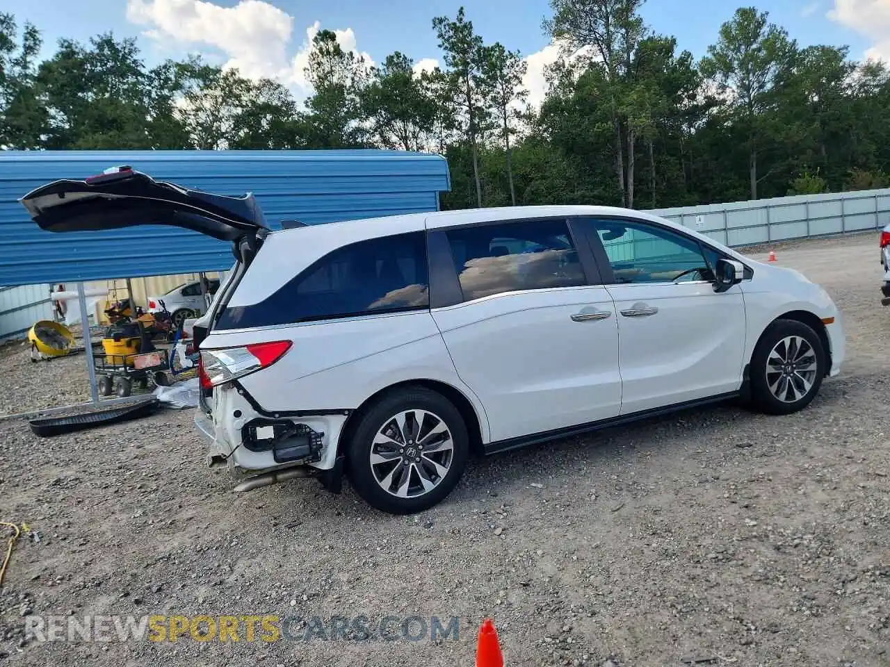3 Photograph of a damaged car 5FNRL6H68PB049596 HONDA ODYSSEY 2023