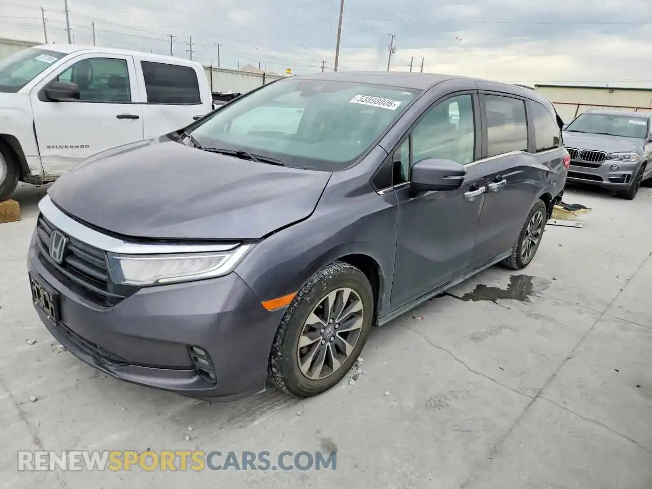 1 Photograph of a damaged car 5FNRL6H68PB078709 HONDA ODYSSEY 2023