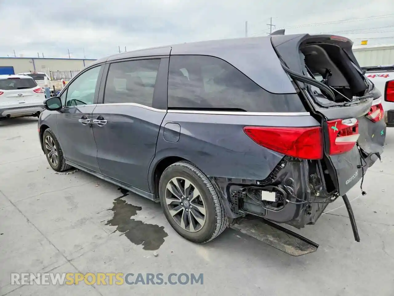 2 Photograph of a damaged car 5FNRL6H68PB078709 HONDA ODYSSEY 2023