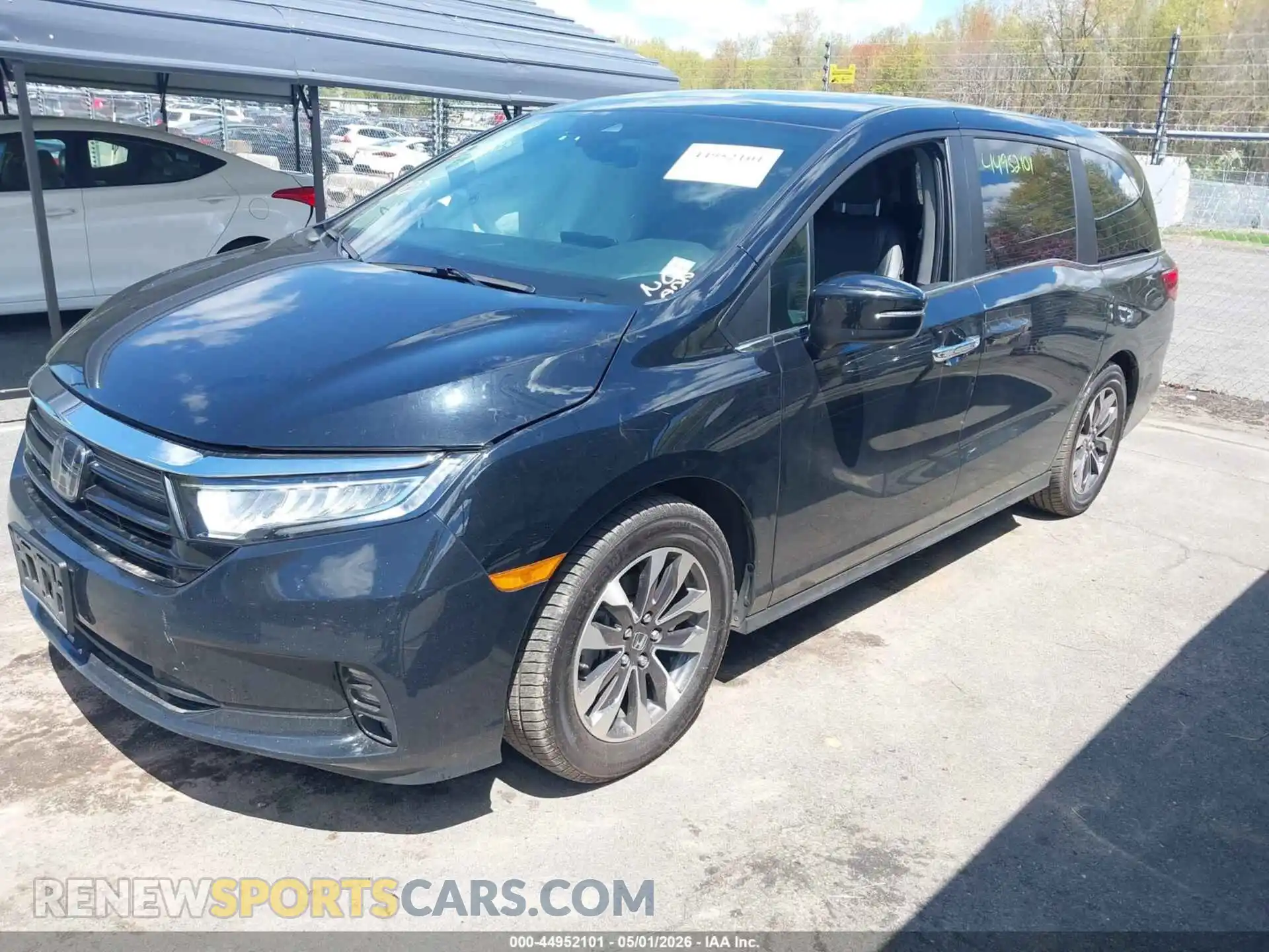 2 Photograph of a damaged car 5FNRL6H69PB006644 HONDA ODYSSEY 2023