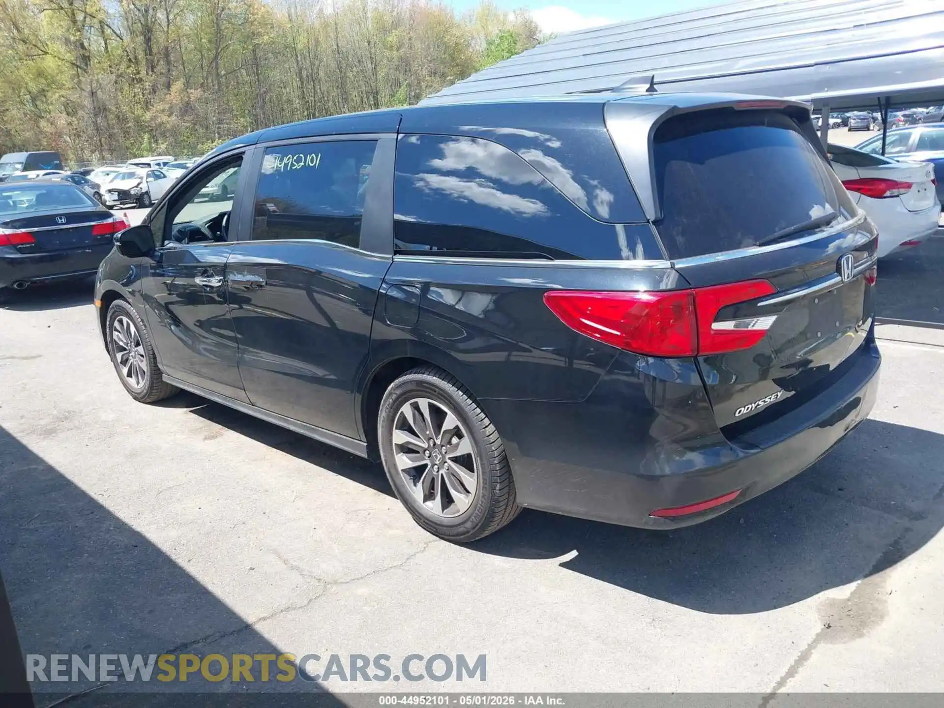 3 Photograph of a damaged car 5FNRL6H69PB006644 HONDA ODYSSEY 2023