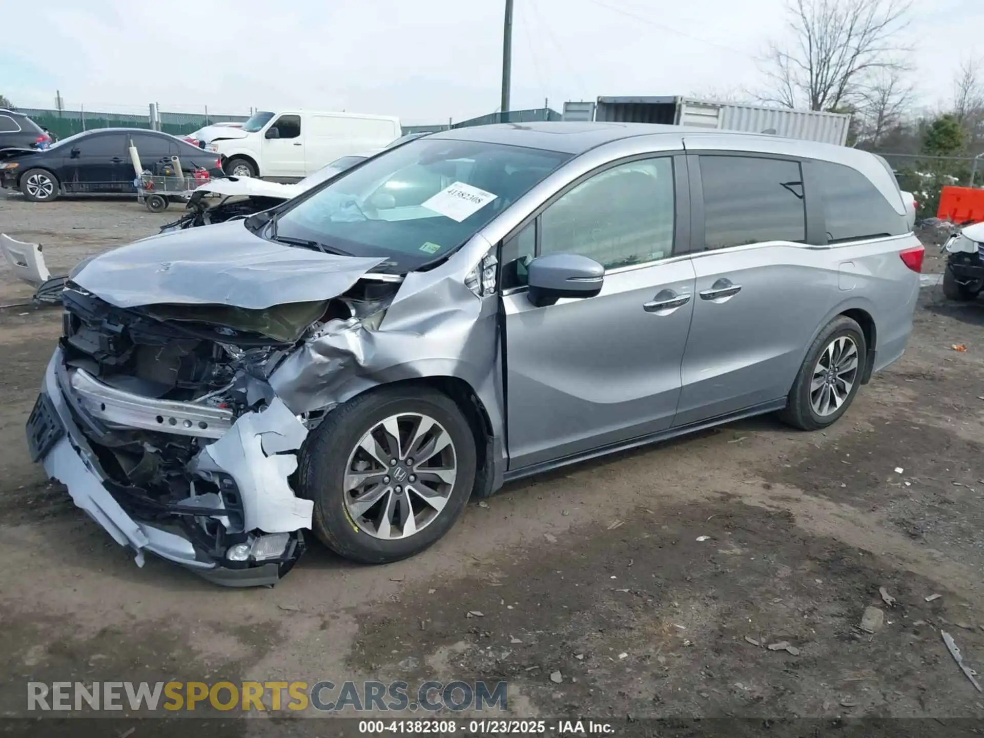 2 Photograph of a damaged car 5FNRL6H69PB033892 HONDA ODYSSEY 2023