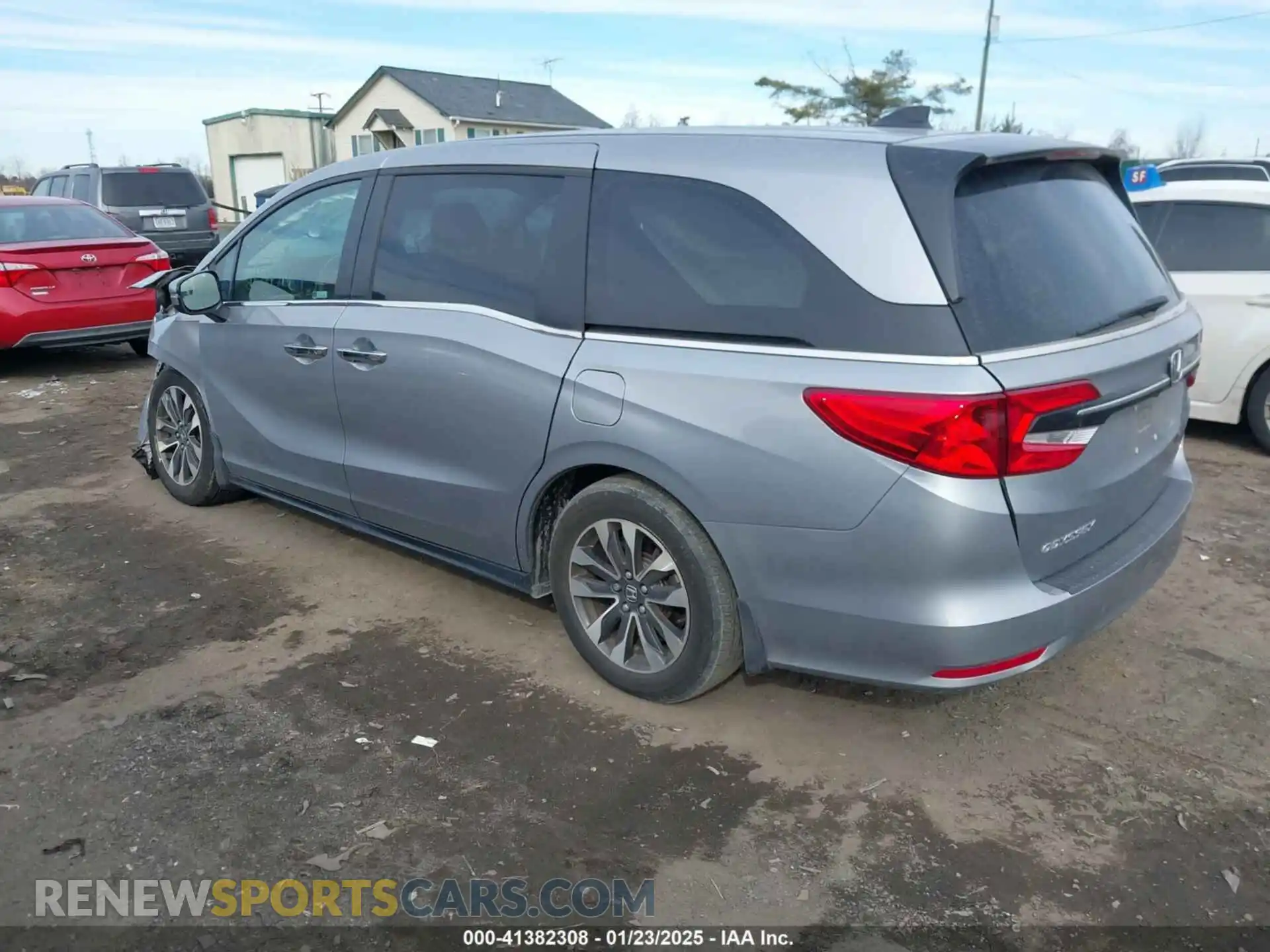 3 Photograph of a damaged car 5FNRL6H69PB033892 HONDA ODYSSEY 2023