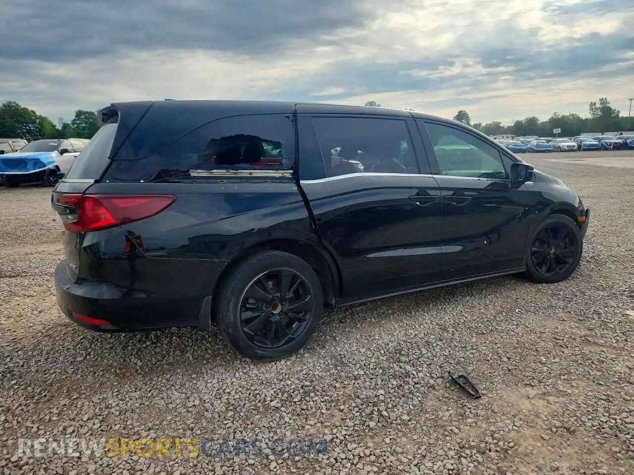 3 Photograph of a damaged car 5FNRL6H70PB025396 HONDA ODYSSEY 2023