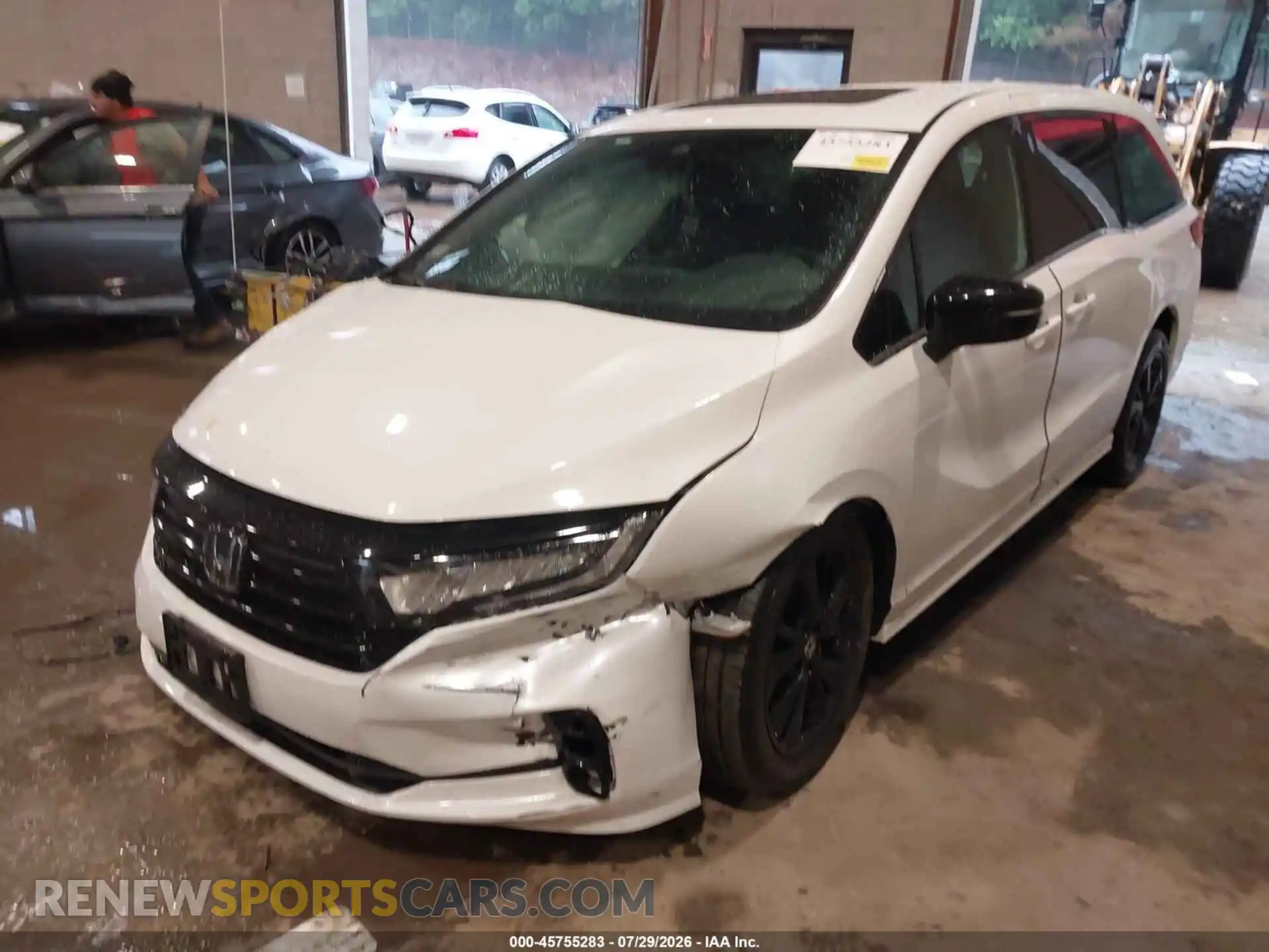 2 Photograph of a damaged car 5FNRL6H71PB033989 HONDA ODYSSEY 2023