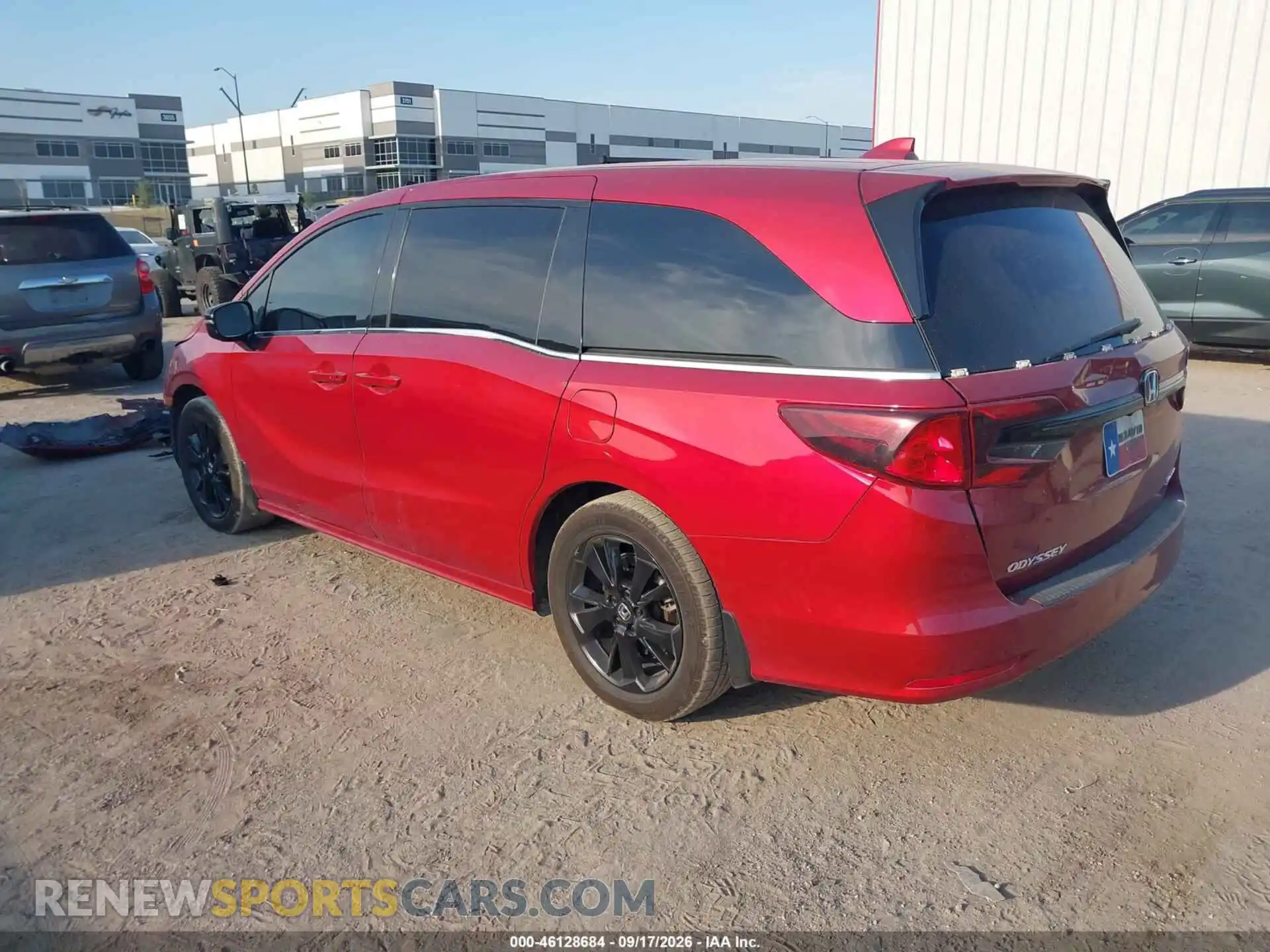 3 Photograph of a damaged car 5FNRL6H71PB077975 HONDA ODYSSEY 2023