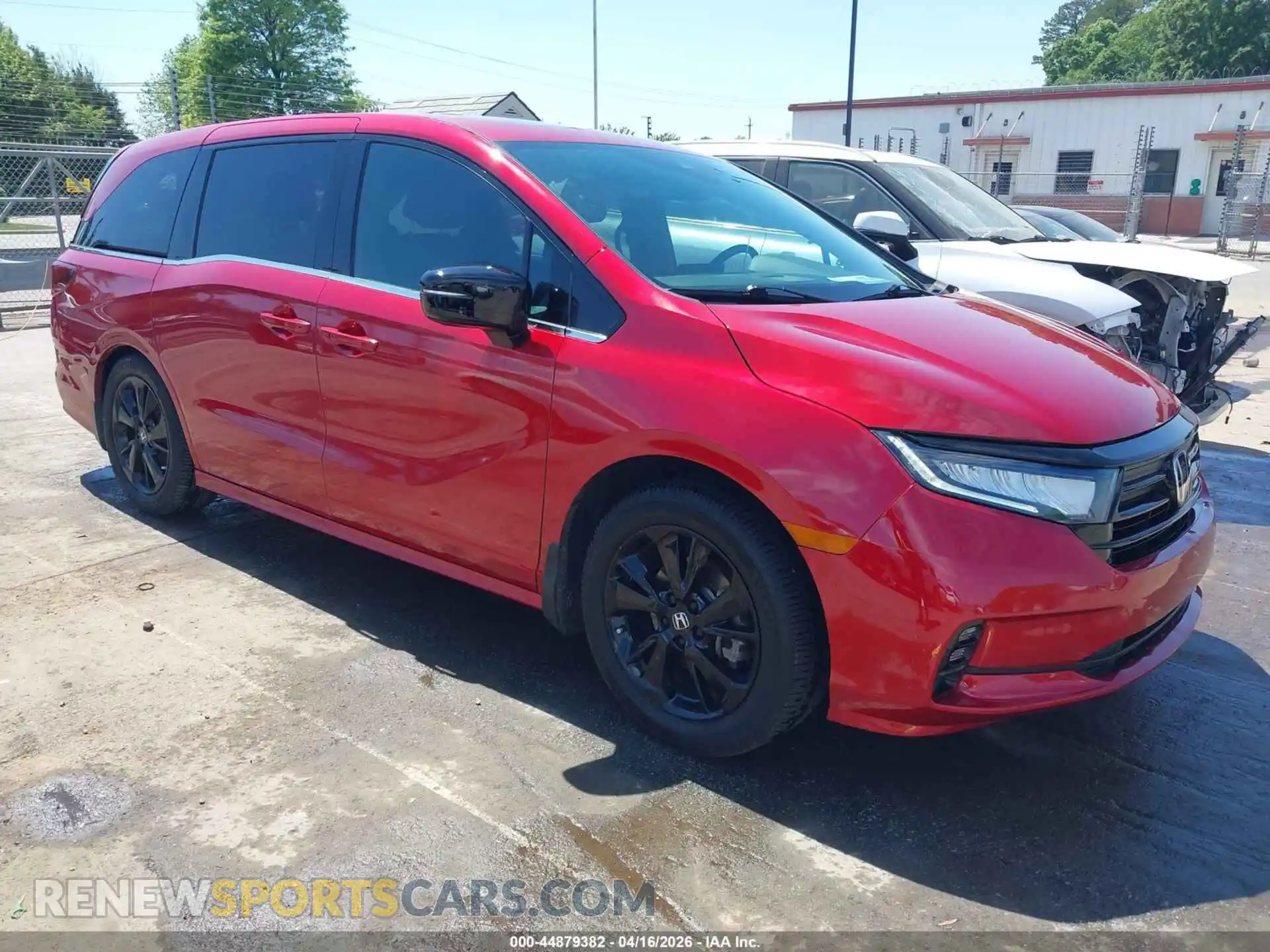1 Photograph of a damaged car 5FNRL6H72PB010141 HONDA ODYSSEY 2023