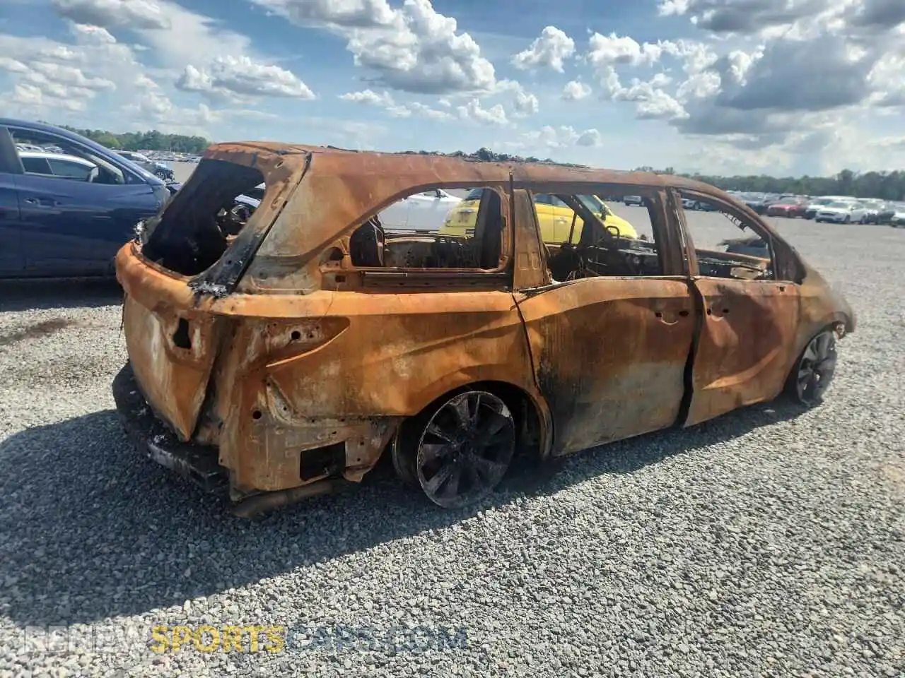 3 Photograph of a damaged car 5FNRL6H72PB011645 HONDA ODYSSEY 2023