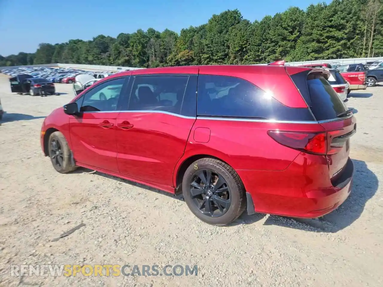 2 Photograph of a damaged car 5FNRL6H73PB014635 HONDA ODYSSEY 2023