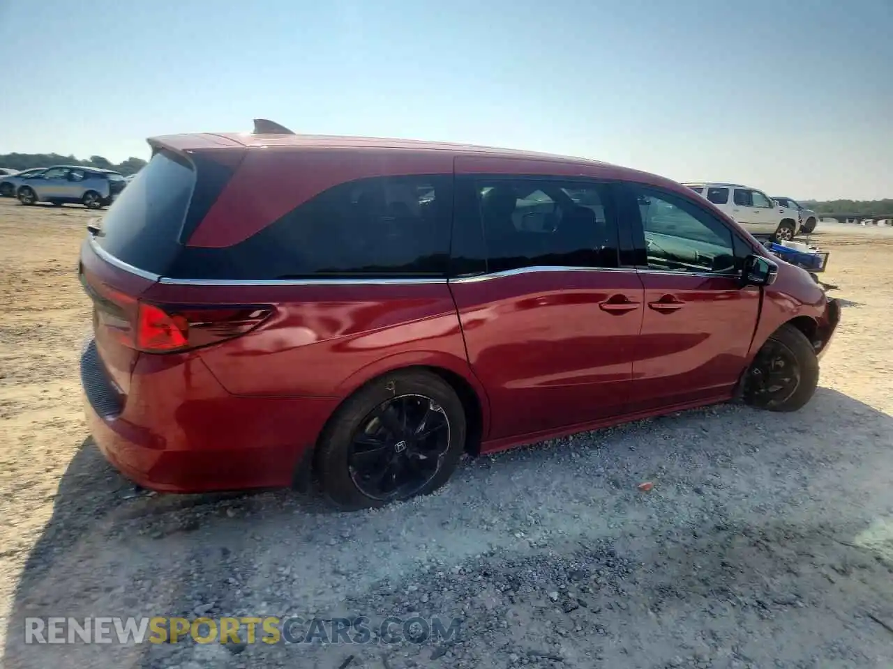 3 Photograph of a damaged car 5FNRL6H73PB014635 HONDA ODYSSEY 2023