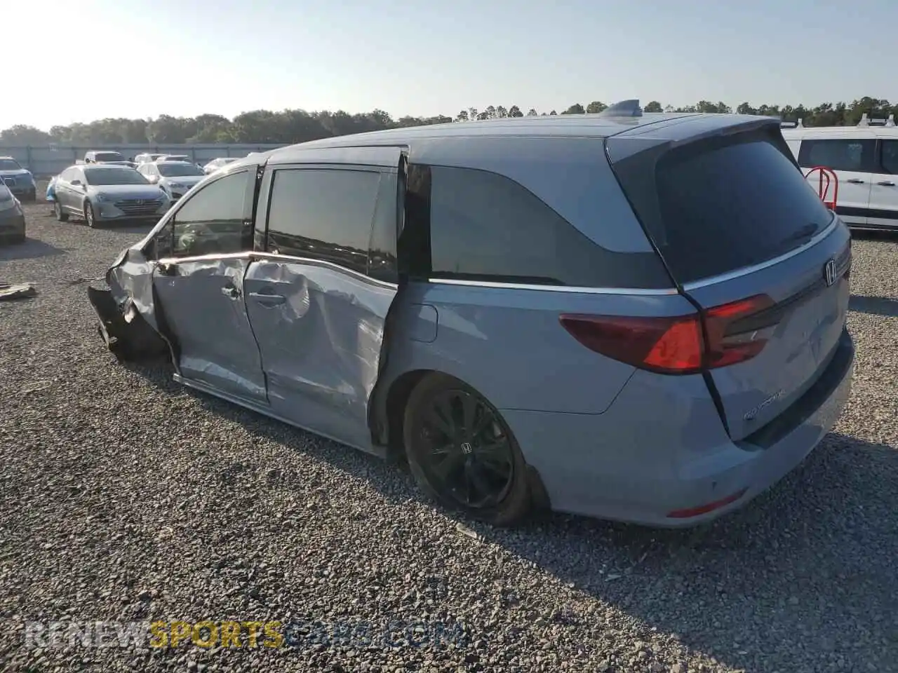 2 Photograph of a damaged car 5FNRL6H73PB031872 HONDA ODYSSEY 2023