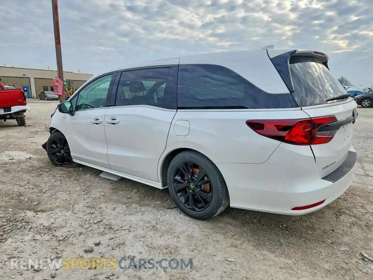 2 Photograph of a damaged car 5FNRL6H74PB031315 HONDA ODYSSEY 2023