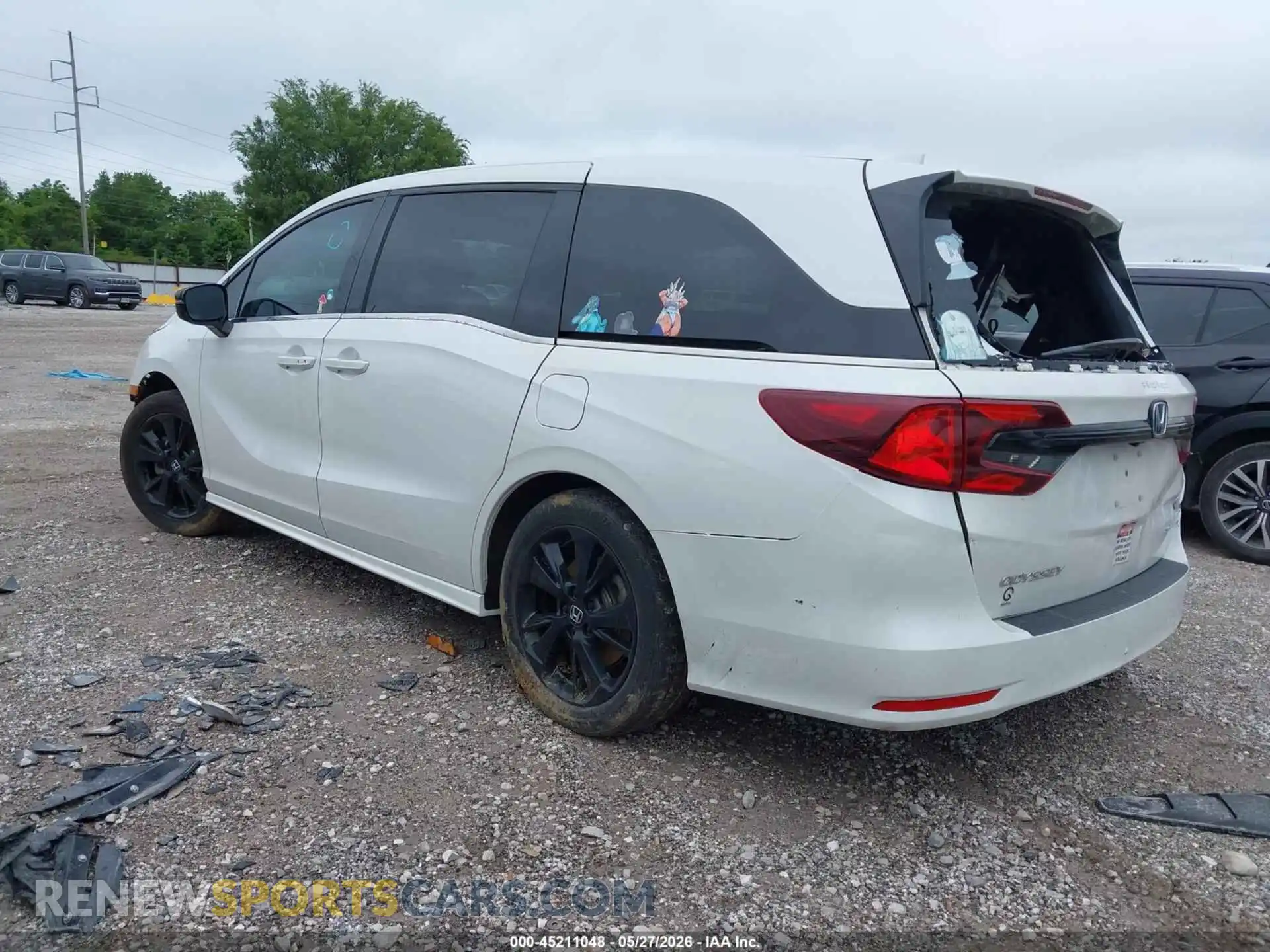 3 Photograph of a damaged car 5FNRL6H74PB047210 HONDA ODYSSEY 2023