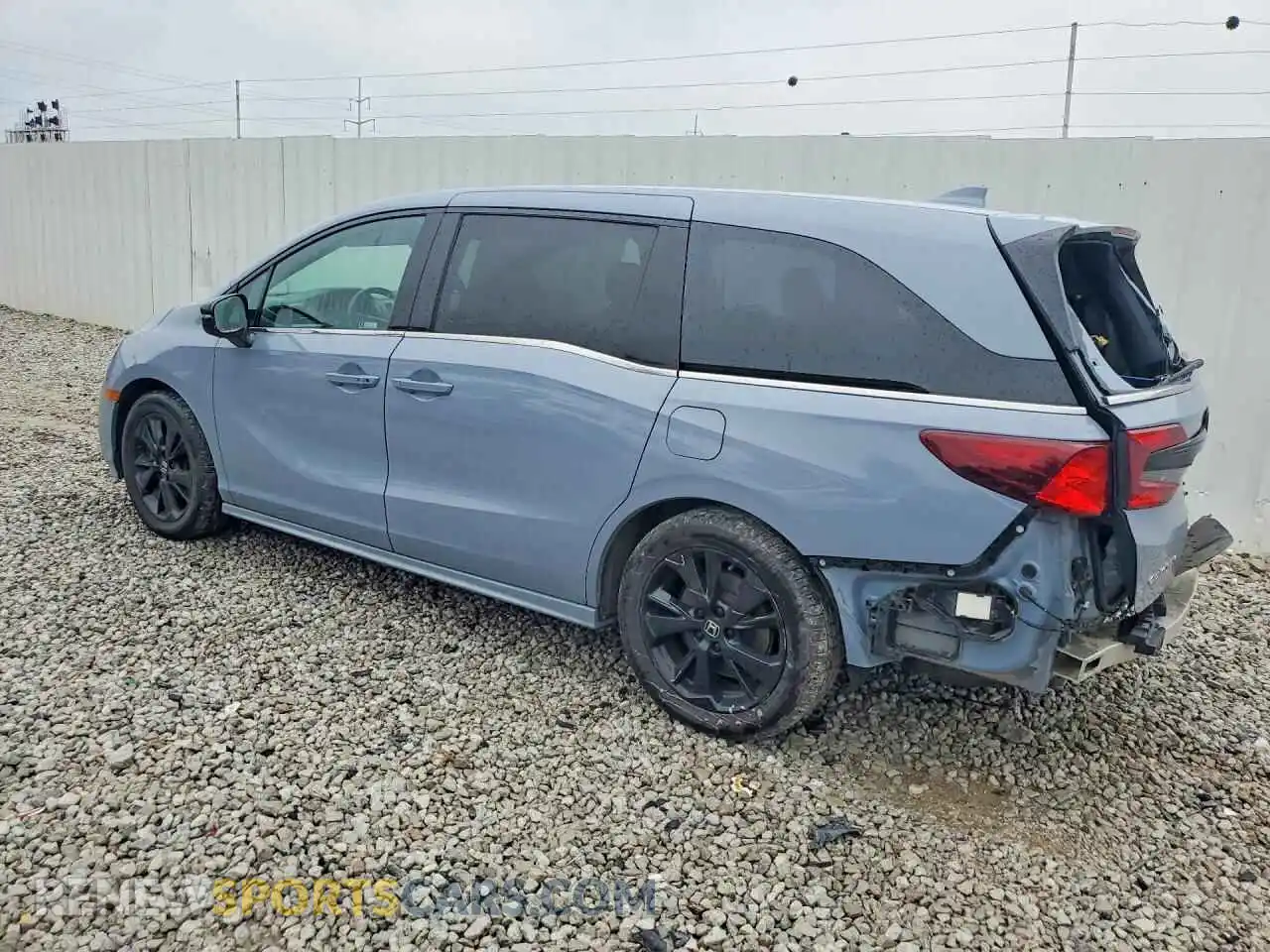 2 Фотография поврежденного автомобиля 5FNRL6H74PB070423 HONDA ODYSSEY 2023