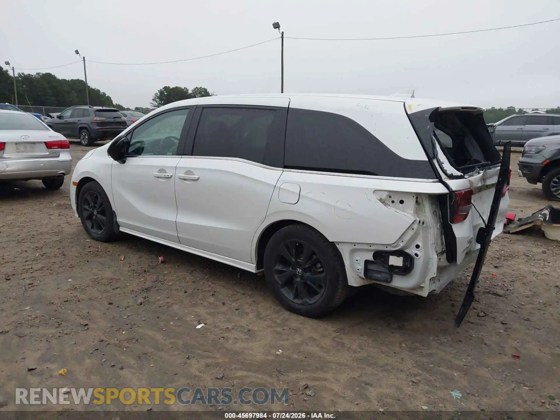 3 Photograph of a damaged car 5FNRL6H75PB003524 HONDA ODYSSEY 2023