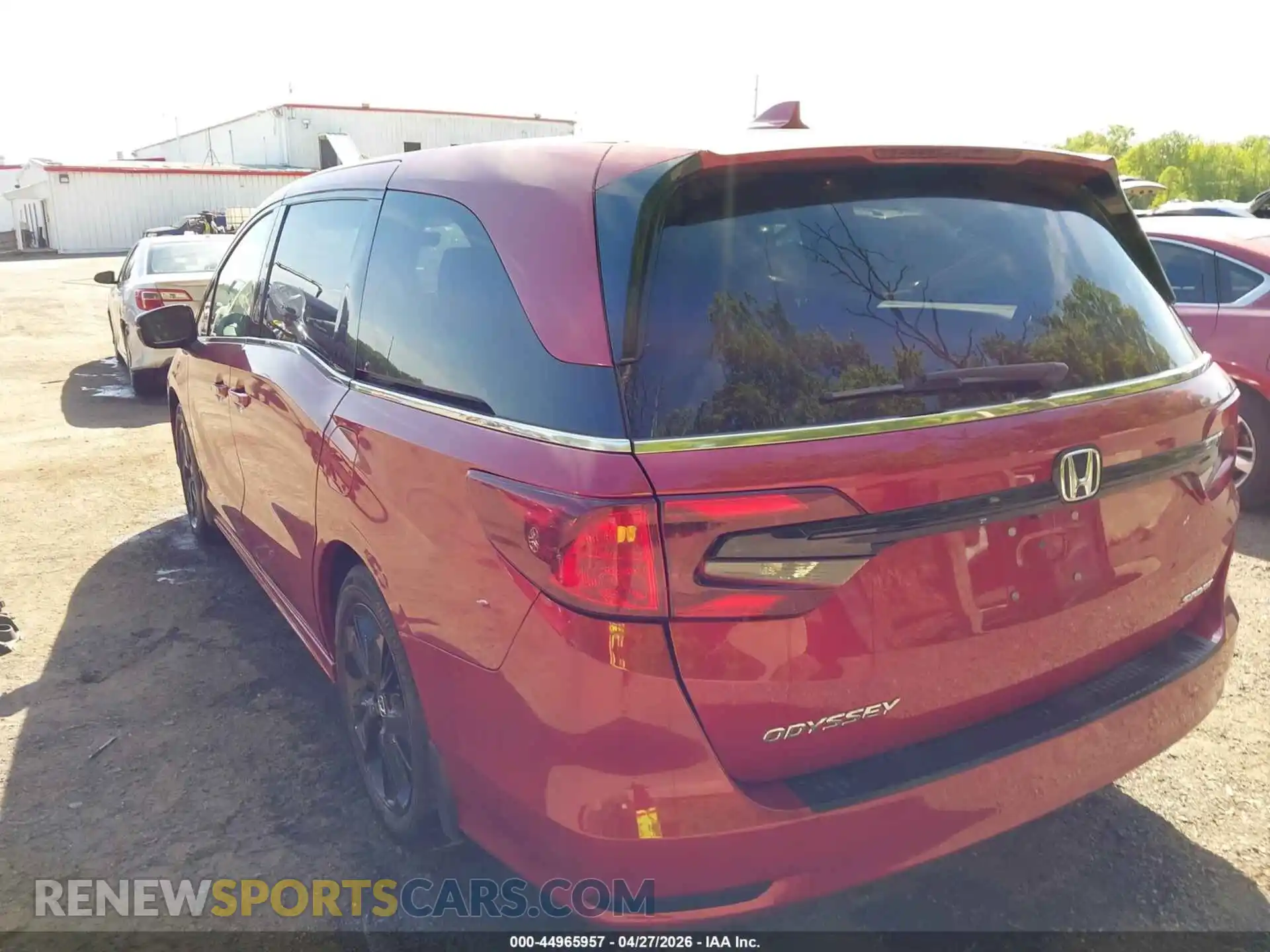 3 Photograph of a damaged car 5FNRL6H75PB007914 HONDA ODYSSEY 2023